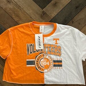 Tennessee Vols Zoozatz Women’s Crop Top size medium